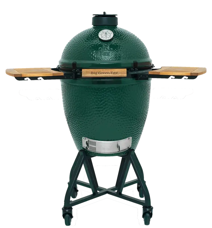 BIG GREEN EGG LARGE СЪС СТОЙКА И МАСИЧКИ